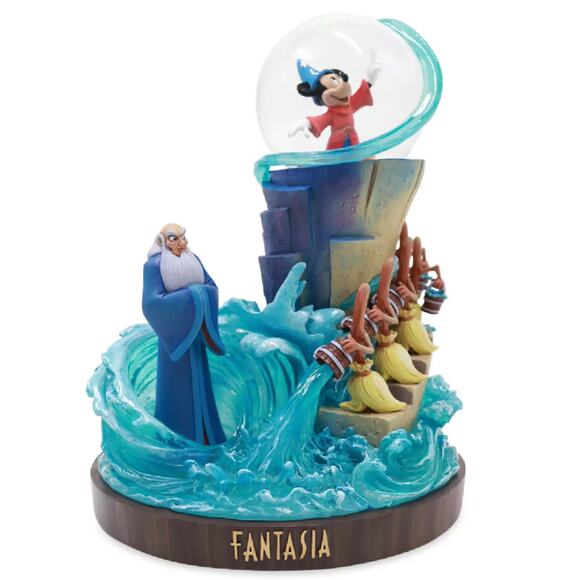 ディズニー FANTASIA 80th 記念品 Disney - Fantasia 80th Anniversary Figure with Snowglobe